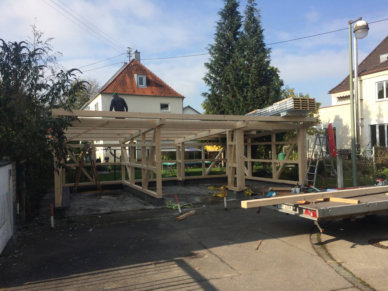 holzbau carport