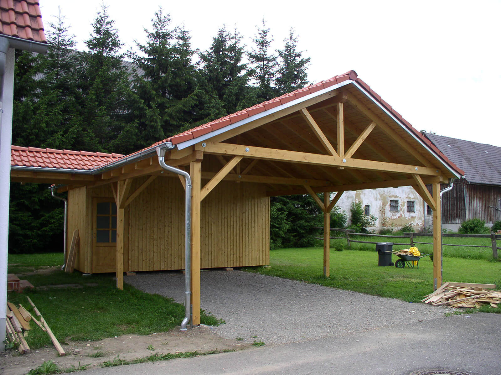 holzbau carport