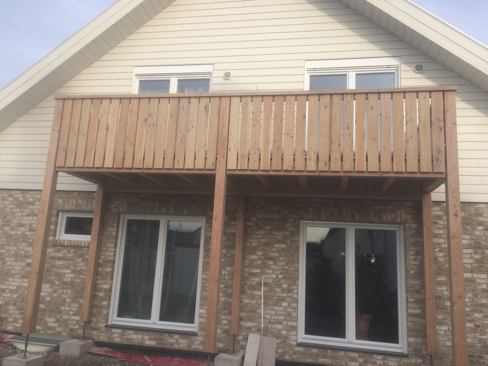 holzbalkon holzbau hörmann